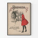 Vintageposter Bernicia av Amelia E. Barr - Elegant väggdekoration