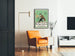 Vintageposter Bethge & Jordan Magdeburg retro väggdekoration