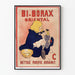 Vintageposter BI-BORAX Orientaliskt Rengörande Renande Desinfekterande