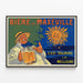 Vintageposter för Maxéville öl - Retro väggdekoration — inramlat konstverk på väggen
