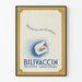Vintageposter Bilivaccin Vaccination Buccale