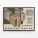 Vintageposter Biolactyl Liquide - Retro medicinsk väggdekoration — inramlat konstverk på väggen