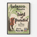 vintageposter Bird of Paradise dekorativ