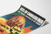 Vintage anti-spionage propagandaffisch med pussel och nazisthand