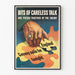 Vintage anti-spionage propagandaffisch med pussel och nazisthand