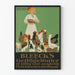 Vintage reklamposter Bleeck's Geflügelfoder för väggdekoration