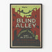 Vintageposter Blind Alley Presidentteatern