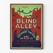 Vintageposter Blind Alley - Retro teater väggdekoration