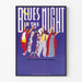 Musikposter Blues in the Night av Sheldon Epps