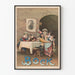 Vintageposter Bock socialt samkväm i värdshus