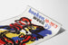 Abstrakt dekorativ poster Boekenweek 99