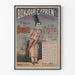 Vintageaffisch Bonjour Cyprien - Retro väggdekoration Scala teater