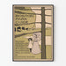 Vintageposter Boston Park Guide – Elegant väggdekoration
