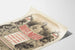 Vintageposter Bouffes Parisiens väggdekoration teater
