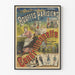 Vintageposter från Bouffes-Parisiens - Cendrillonnette operett i 4 akter