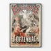 Vintageposter Snöboll - Musik av J. Offenbach