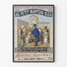 Vintageposter Boulevard Beaumarchais vid den lilla blåa kavajen