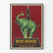 Vintageposter Bourdou Grand Quinquina Aperitif väggdekoration
