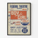 Vintage affisch Federal Theatre Boy Meets Girl