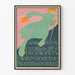 Vintage dekorativ poster Emil och Willy Preetorius Brakls Moderna konsthandel