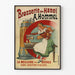 Vintageposter för Hanoi Bryggeri A. Hommel väggdekoration öl