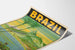 Vintage affisch väggdekoration Brasilien Rio de Janeiro