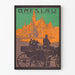 Vintageposter Breslau - Retro vintage väggdekoration