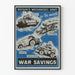 Vintage brittisk mekaniserad arméposter - militär väggdekoration