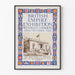 Vintageposter för British Empire Exhibition 1924 - Terre-Neuve-paviljongen vid Wembley
