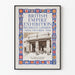 Vintageposter av British Empire Exhibition 1924 - Historisk väggdekoration