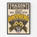 Vintageposter Brothers Théâtre Mason Opera House