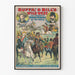 Vintageposter av Buffalo Bill's Wild West och Congress of Rough Riders