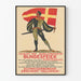 Vintageposter Bundesfeier 1922 Schweiz nationaldag väggdekoration
