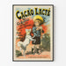 Vintageposter Cacao Lacté Ch. Gravier - Retro Väggdekoration