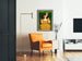 Vintageposter Cachou Lajaunie kvinna som röker art déco
