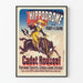 Vintageaffisch Hippodrome Cadet Roussel Väggdekoration