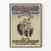Vintageposter Café Concert des Ambassadeurs Duo Geneviève de Brabant