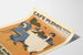 Vintageposter Café Plendl München - Retro Väggdekoration