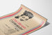 Vintageposter Call Me Madam med stiliserad porträtt av Ethel Merman