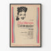 Vintageposter Call Me Madam med stiliserad porträtt av Ethel Merman