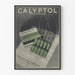 Vintage reklamposter Calyptol Charpentier