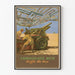 Väggdekorationsposter Camouflage Nät Baffle the Hun