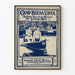Vintageposter Camp Buena Vista 1906 Väggdekoration Retro