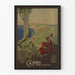 Vintage poster för väggdekoration Capri Napoli Italien