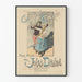 Vintage musikposter "Caprice Hongrois" för piano av Jules Danbé
