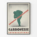 Vintageposter Carbonsie - Hälsovård och förgiftningar