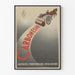 Vintage affisch Carbonesie för väggdekoration i vintage stil