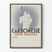 Vintage affisch Carbonésie maginfluensa