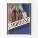 Vintageposter CARDITONE Toni-Cardiaque väggdekoration