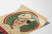 Vintageposter Cariel - Retro väggdekoration för man med hatt